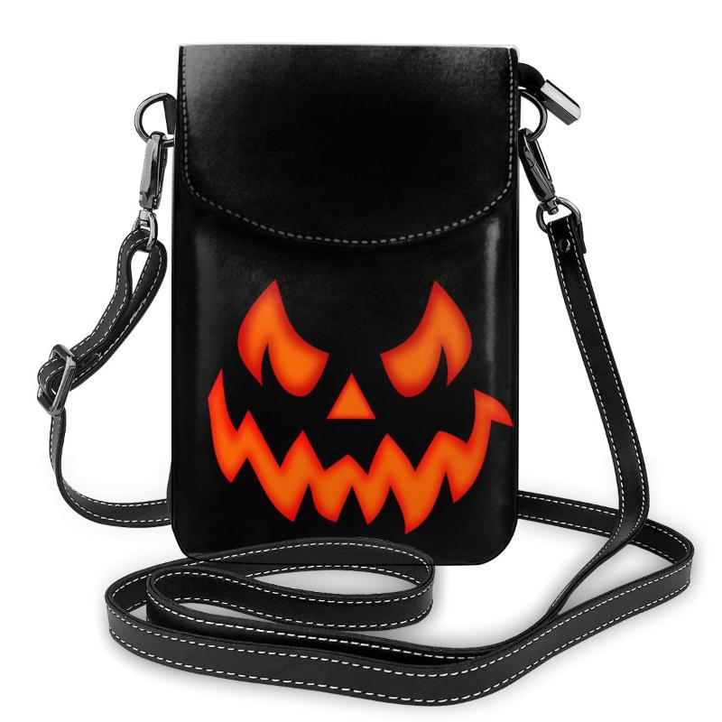 Evening Bags Halloween Pumpkin Devil Shoulder Bag Face Gift Stylish Women Leather Outdoor Student Purse, As picture
Evening Bags Halloween Pumpkin Devil Shoulder Bag Face Gift Stylish Women Leather Outdoor Student Purse, As picture