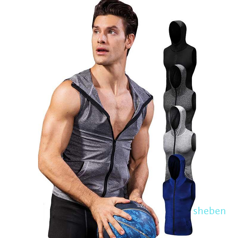 Gym Clothing Men Quick Dry Cap Hoodie Sweatshirt Sport Compression Fitness Shirt Gymming Running Basketball Football Soccer Jacket 9006, Deep blue
Gym Clothing Men Quick Dry Cap Hoodie Sweatshirt Sport Compression Fitness Shirt Gymming Running Basketball Football Soccer Jacket 9006, Deep blue