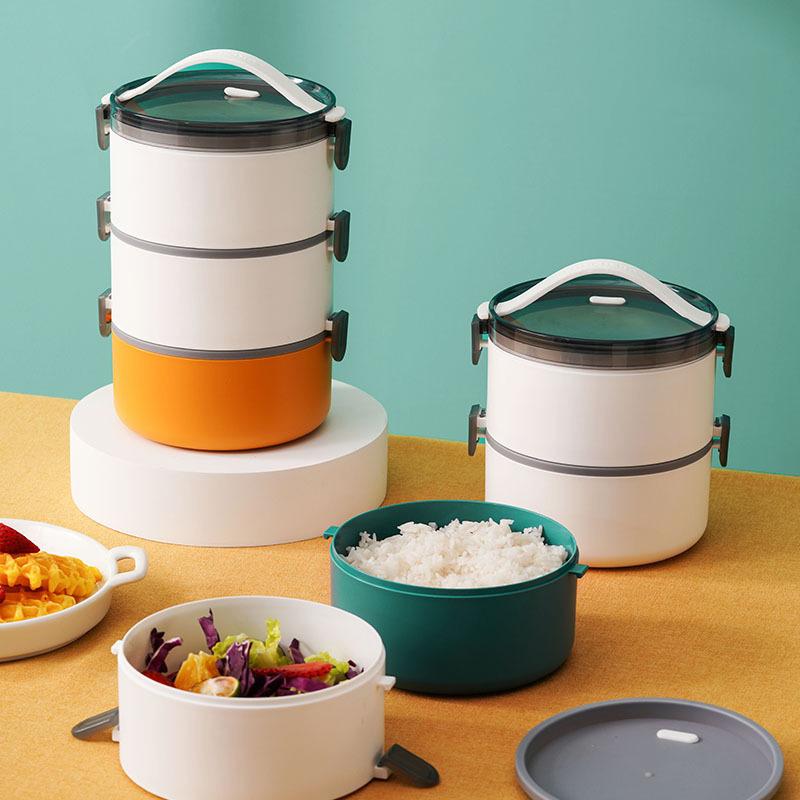 Dinnerware Sets All-in-One Stackable Bento Lunch Box Healthy Material Container Plastic Storage With Lids Microwave
Dinnerware Sets All-in-One Stackable Bento Lunch Box Healthy Material Container Plastic Storage With Lids Microwave