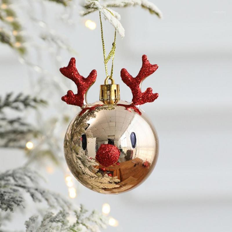 Party Decoration Adorable Smooth Surface Deer Elk Christmas Ball Baubles Ornaments Hanging Craft
Party Decoration Adorable Smooth Surface Deer Elk Christmas Ball Baubles Ornaments Hanging Craft