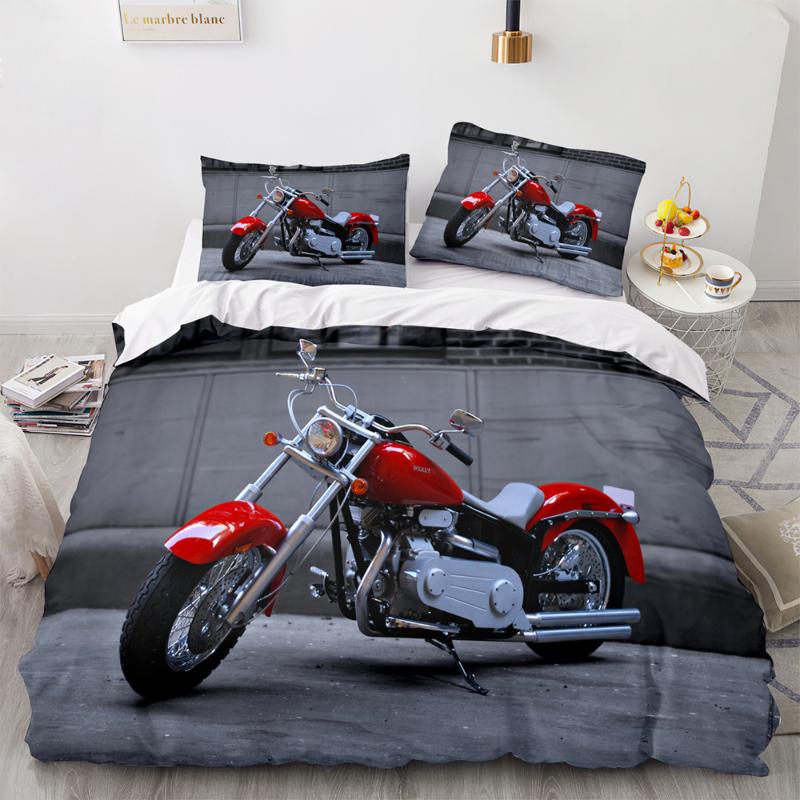 Bedding Sets Motorcycle Set Single Full Queen King Size Bed Aldult Kid Bedroom Duvetcover 3D Print 035, As picture
Bedding Sets Motorcycle Set Single Full Queen King Size Bed Aldult Kid Bedroom Duvetcover 3D Print 035, As picture