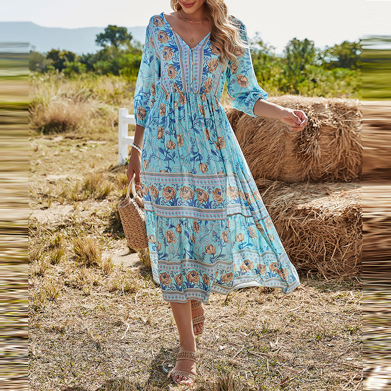 20212021 spring and summer women new digital print small fresh and sweet lace mid-length dress v neck floral casual beach dress, Black;gray
20212021 spring and summer women new digital print small fresh and sweet lace mid-length dress v neck floral casual beach dress, Black;gray