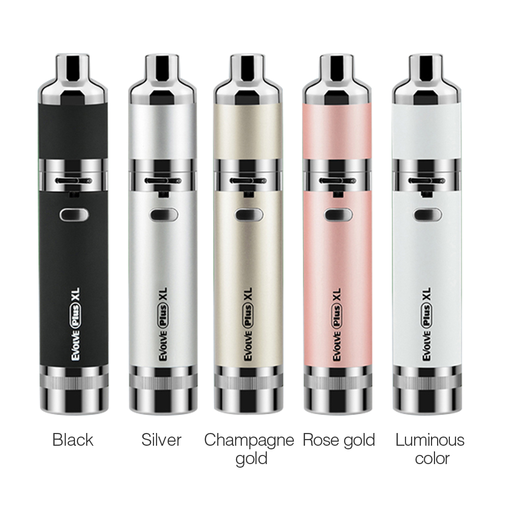 Yocan Evolve Plus XL Vaporizer E-cigarette Kits Quad Coil Quartz Atomizer USB Charging Adjustable Airflow 1400mAh Battery Built-In Dual Compartment Wax Jar, Multi
Yocan Evolve Plus XL Vaporizer E-cigarette Kits Quad Coil Quartz Atomizer USB Charging Adjustable Airflow 1400mAh Battery Built-In Dual Compartment Wax Jar, Multi