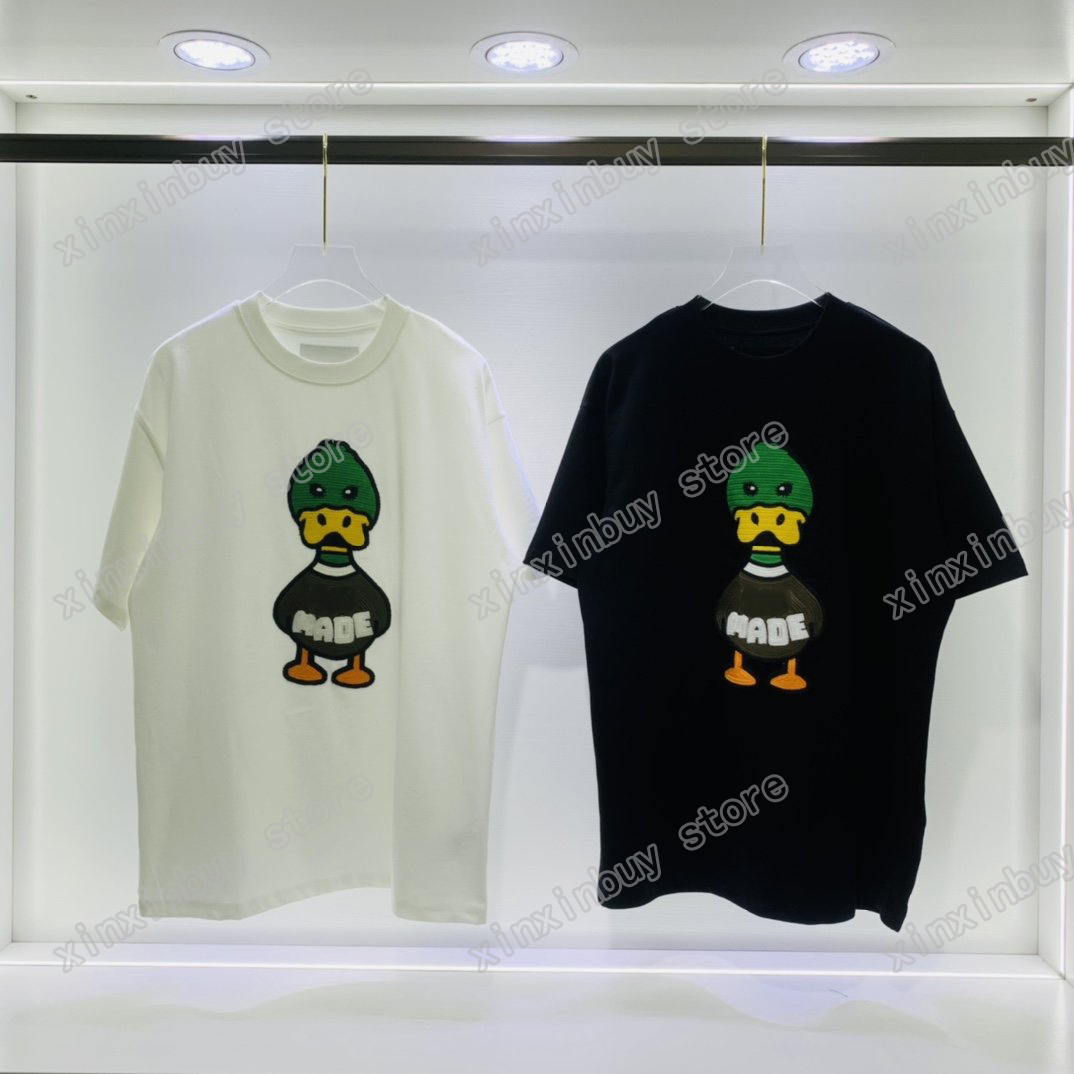 22ss Designers Tee top Mens Womens T Shirts duck Embroidery Paste cloth Man Paris Fashion T-shirt short Sleeve luxurys Tshirts white black M-2XL
22ss Designers Tee top Mens Womens T Shirts duck Embroidery Paste cloth Man Paris Fashion T-shirt short Sleeve luxurys Tshirts white black M-2XL