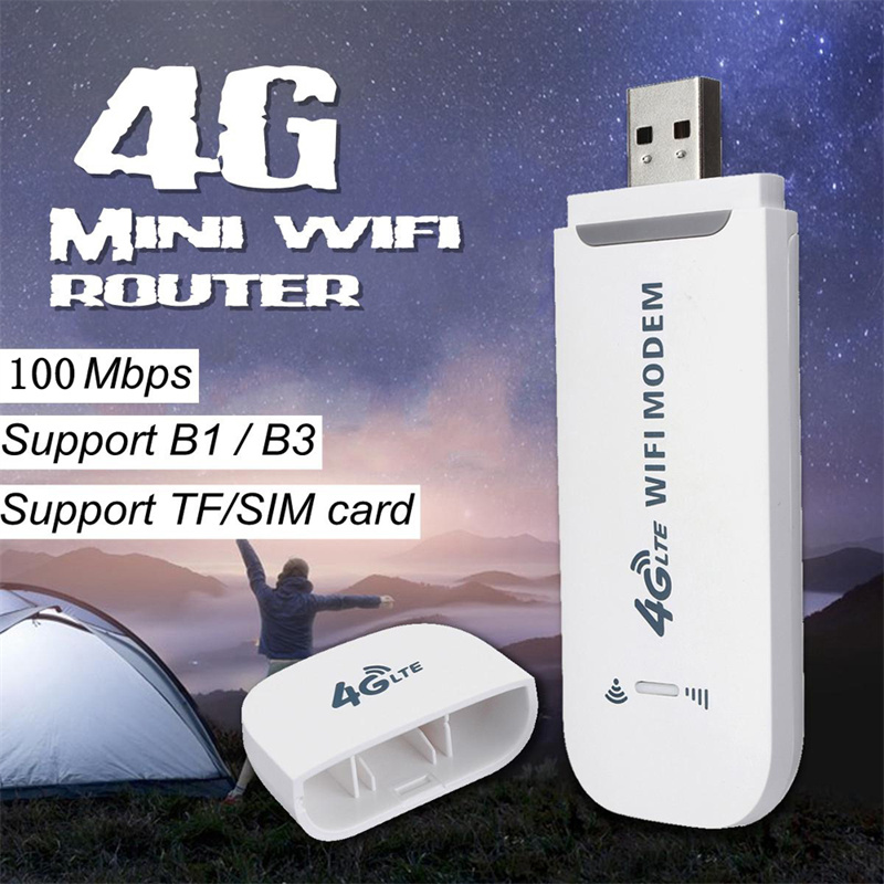 Portable 4G USB Modem Wi-Fi LTE Router Wifi Hotspot Routers With Sim Card Slot For Laptop Macbook Notebook Computers
