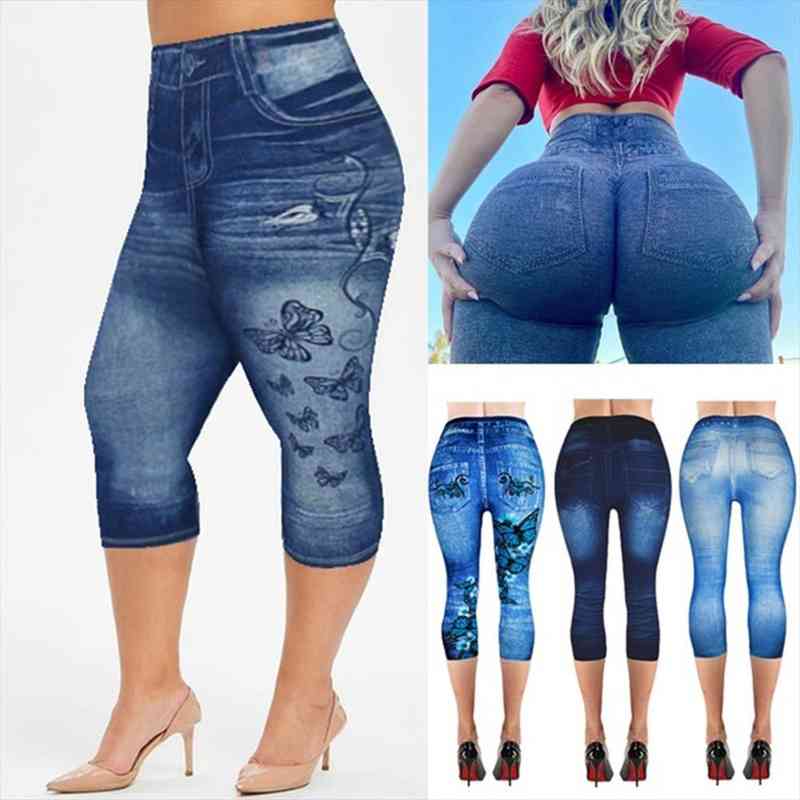 capri in jeans 3 women leggings 4 summer jeggings skinny butterfly printed jegging denim pants leggins mujer dropship, Black
capri in jeans 3 women leggings 4 summer jeggings skinny butterfly printed jegging denim pants leggins mujer dropship, Black