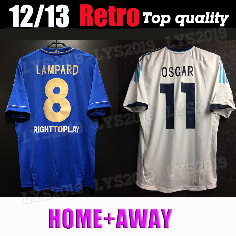 HOME away Lampard Retro Jerseys Classic Vintage 2012 2013 Soccer jersey Drogba Oscar Torres Terry MATA Hazard Ramires football shirt maillot T-shirt
HOME away Lampard Retro Jerseys Classic Vintage 2012 2013 Soccer jersey Drogba Oscar Torres Terry MATA Hazard Ramires football shirt maillot T-shirt