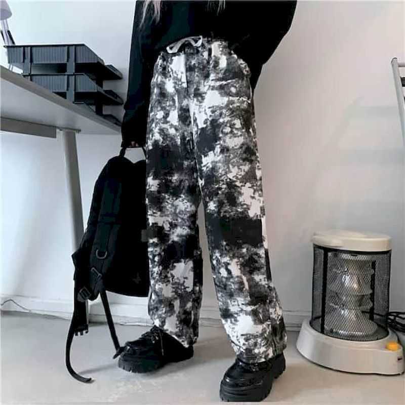 Casual Pants women Korean version retro tie-dye straight casual trousers loose bf high waist wide leg pants trend 210526, Rose red
Casual Pants women Korean version retro tie-dye straight casual trousers loose bf high waist wide leg pants trend 210526, Rose red