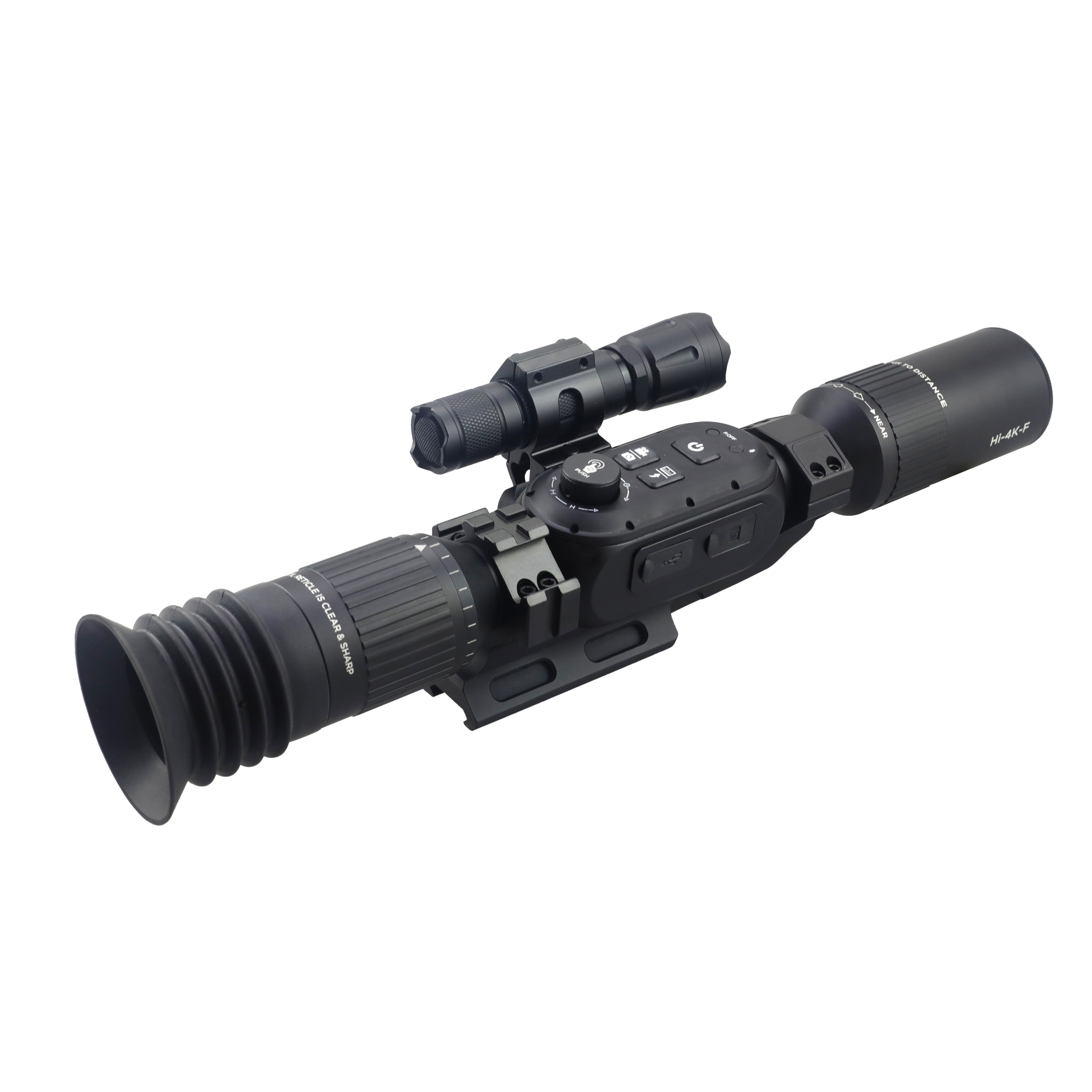 3-24X Sony 4K Digital Night Vision Scope WiFi iOS & Android with 10W 850nm Infrared Flashlight
3-24X Sony 4K Digital Night Vision Scope WiFi iOS & Android with 10W 850nm Infrared Flashlight