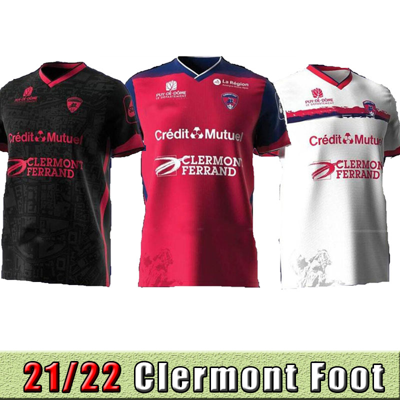 21 22 MAILLOTS Clermont Foot 63 soccer jerseys home away third 2021 2022 bayo Dossou Allevinah Berthomier Magnin Iglesias TELL football shirts top thailand
21 22 MAILLOTS Clermont Foot 63 soccer jerseys home away third 2021 2022 bayo Dossou Allevinah Berthomier Magnin Iglesias TELL football shirts top thailand