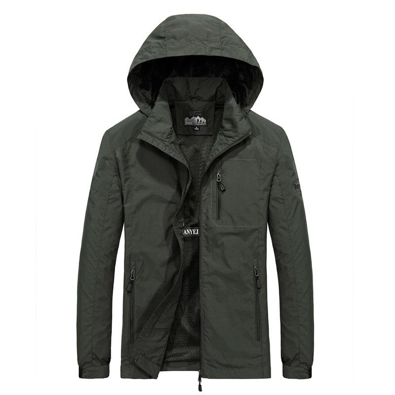 Men's Jackets Windbreaker Waterproof Military Hooded Water Proof Wind Breaker Casual Coat Male Clothing 2021 Men, Black;brown
Men's Jackets Windbreaker Waterproof Military Hooded Water Proof Wind Breaker Casual Coat Male Clothing 2021 Men, Black;brown