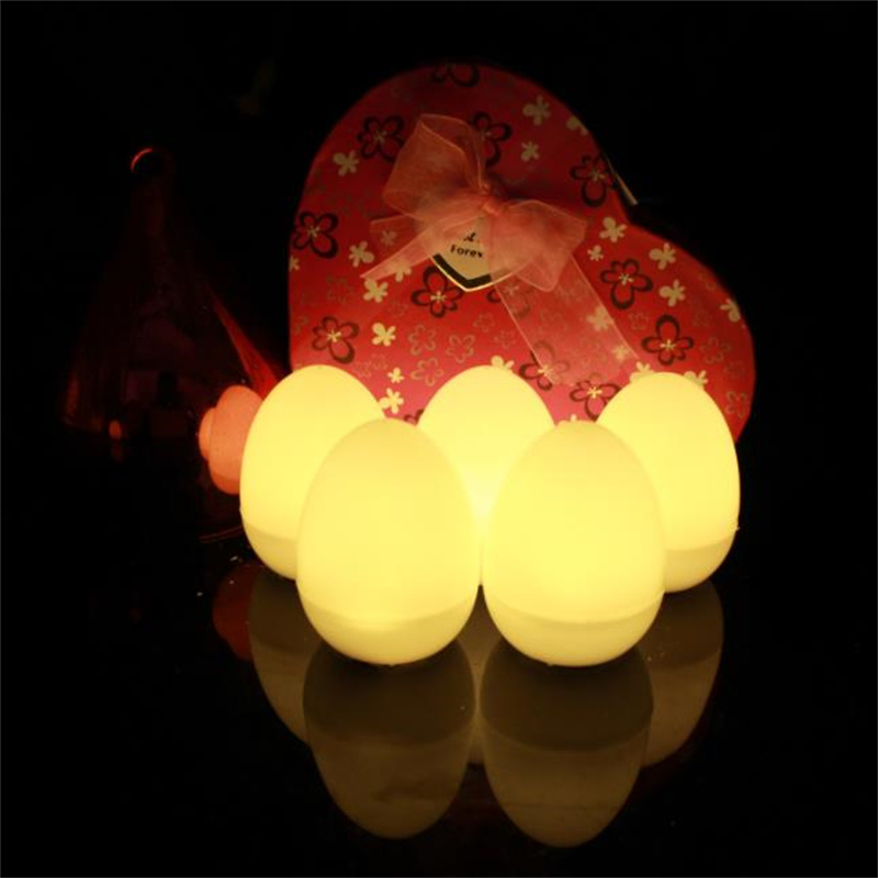 2022 new simulation plastic egg lantern electronic LED Home Decoration Easter egg children's toy gift