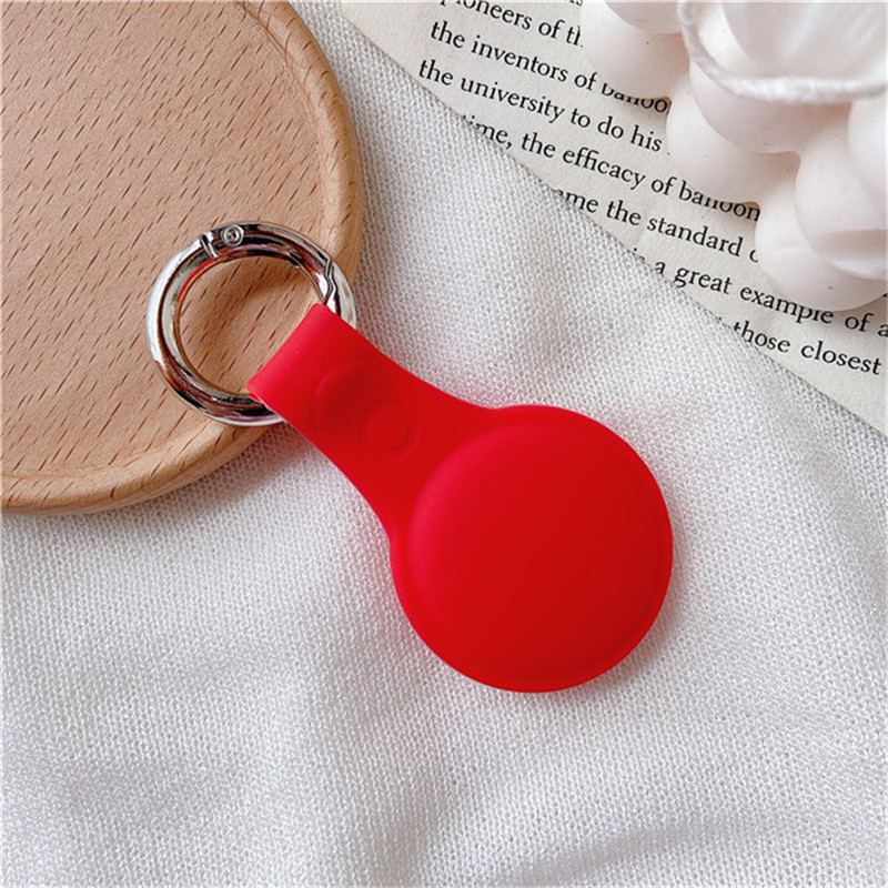 Soft Silicone Protective Loop Cases For Airtag Locator Tracker Hangable Anti-lost Keychain Cover Apple Air Tags, Remarks color
Soft Silicone Protective Loop Cases For Airtag Locator Tracker Hangable Anti-lost Keychain Cover Apple Air Tags, Remarks color