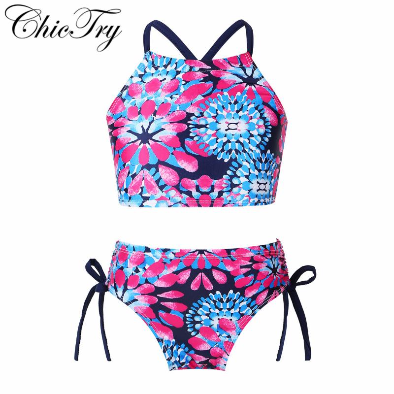 Children's Summer Beachwear Swimwear Two Piece Floral Swimsuit For Girls 2021 Bikini Sets Kids Lovely One-Piece Suits
Children's Summer Beachwear Swimwear Two Piece Floral Swimsuit For Girls 2021 Bikini Sets Kids Lovely One-Piece Suits