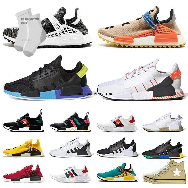 Nmd R1 V2 Human Race Mens Running Shoes Aqua Tones Hu Pharrell Williams Core Black Human Races Solar Pack Men Women Trainers Sneakers Men, 5 white core black 36-45
Nmd R1 V2 Human Race Mens Running Shoes Aqua Tones Hu Pharrell Williams Core Black Human Races Solar Pack Men Women Trainers Sneakers Men, 5 white core black 36-45