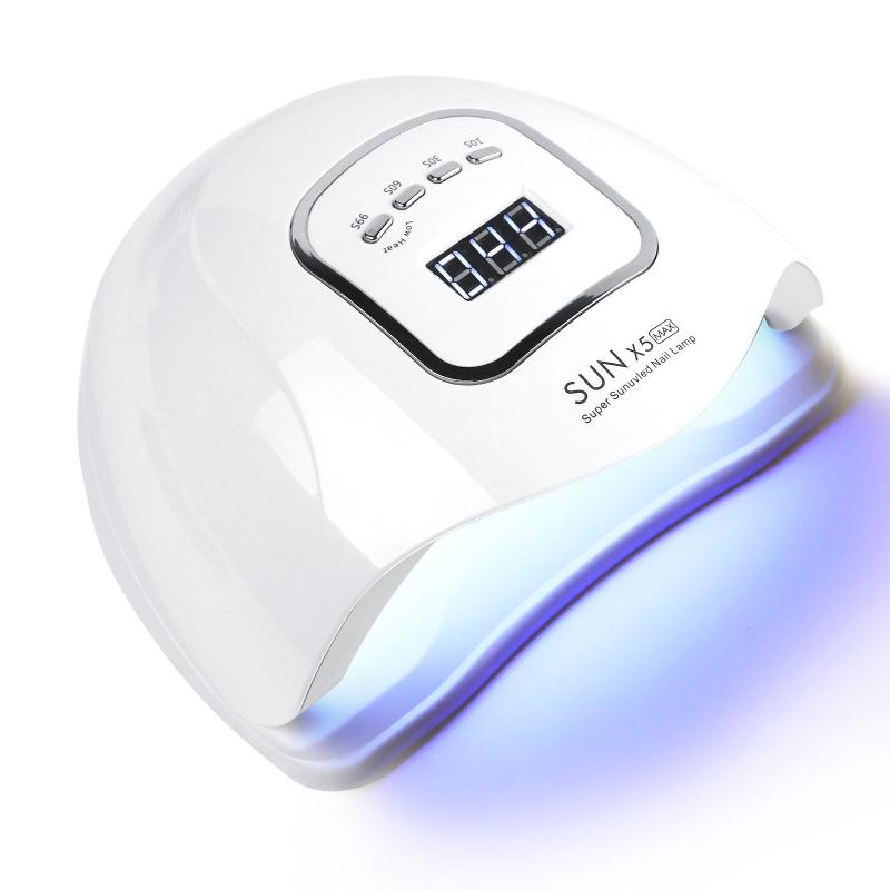 Nail Dryers SUN 5X MAX UV LED Lamp Manicure 150W Dryer For All Gel Polish Ice Drying, Mjg0044-1
Nail Dryers SUN 5X MAX UV LED Lamp Manicure 150W Dryer For All Gel Polish Ice Drying, Mjg0044-1