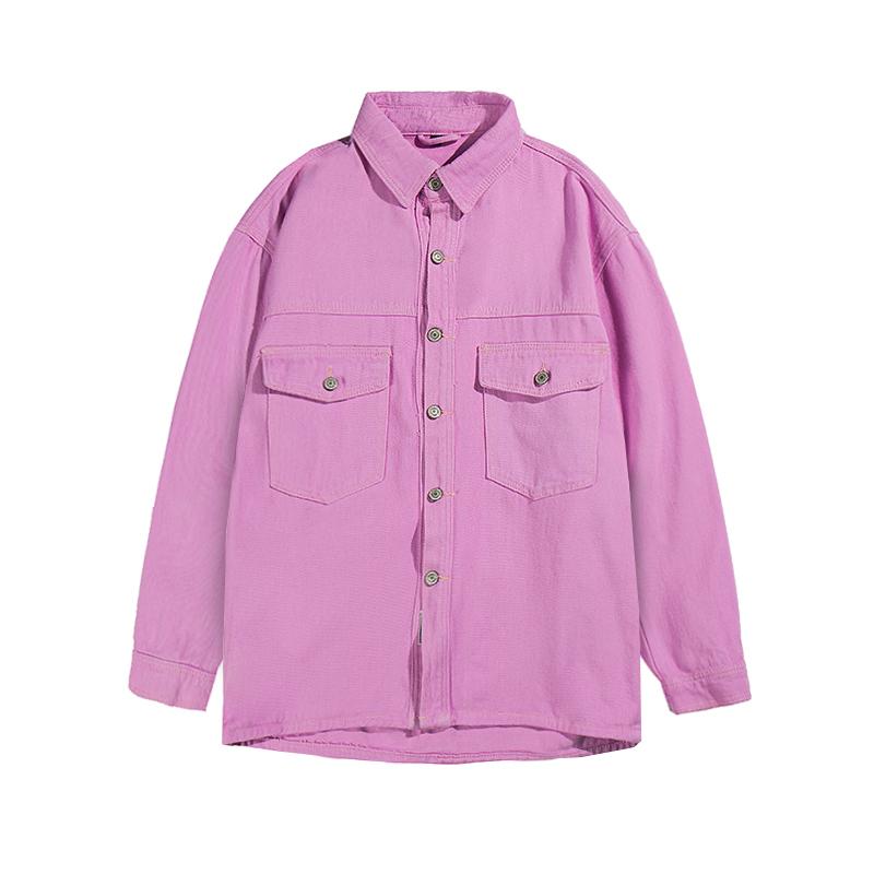 Spring Korean Couple Oversized Cargo Jacket Kpop Fashion Hip Hop Lapel Coat Loose Plus Size Harajuku Tops Men Clothing Men's Jackets