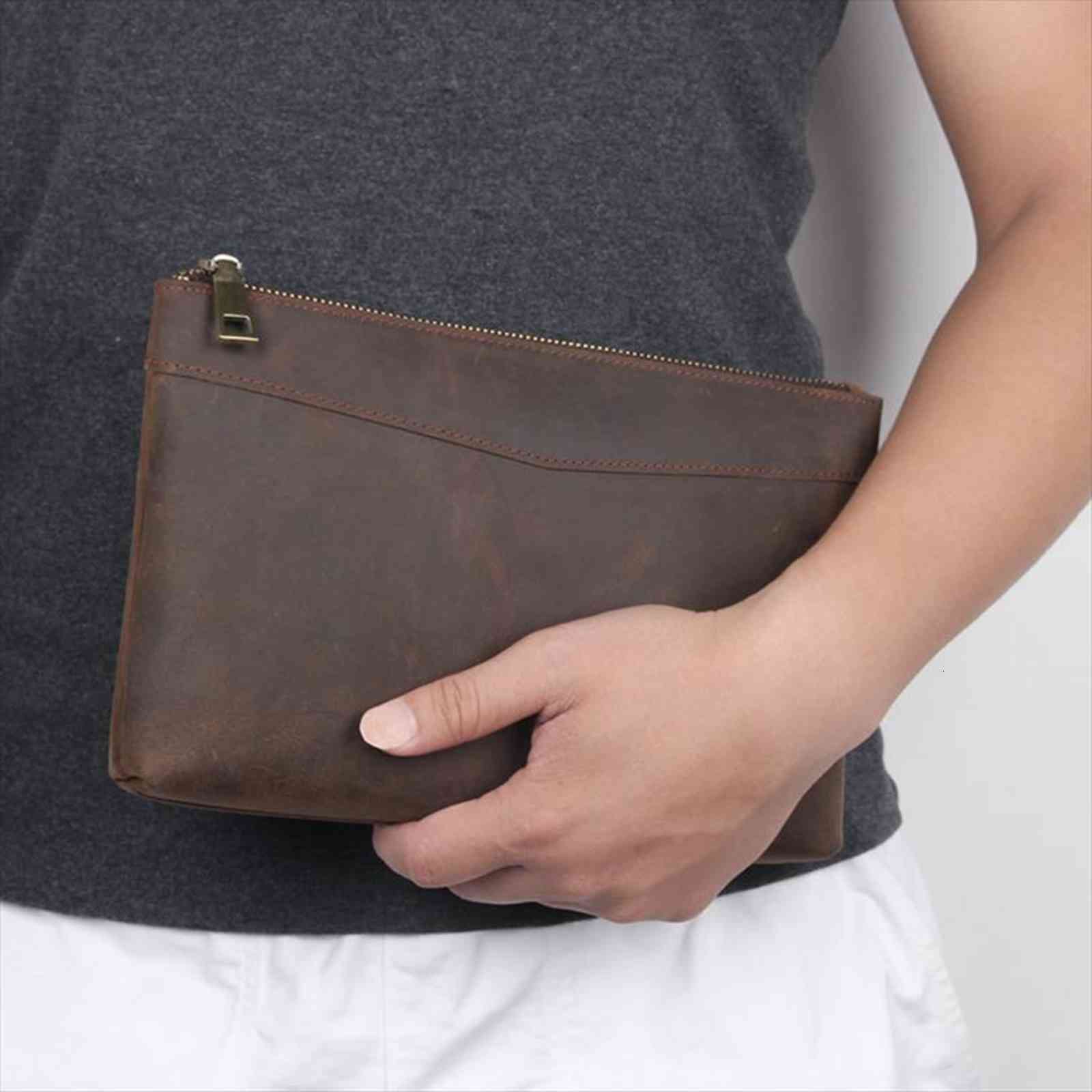 nesitu vintage long brown thick durable genuine crazy horse leather clutch bag mens wallet purse m8453, Red;black
nesitu vintage long brown thick durable genuine crazy horse leather clutch bag mens wallet purse m8453, Red;black
