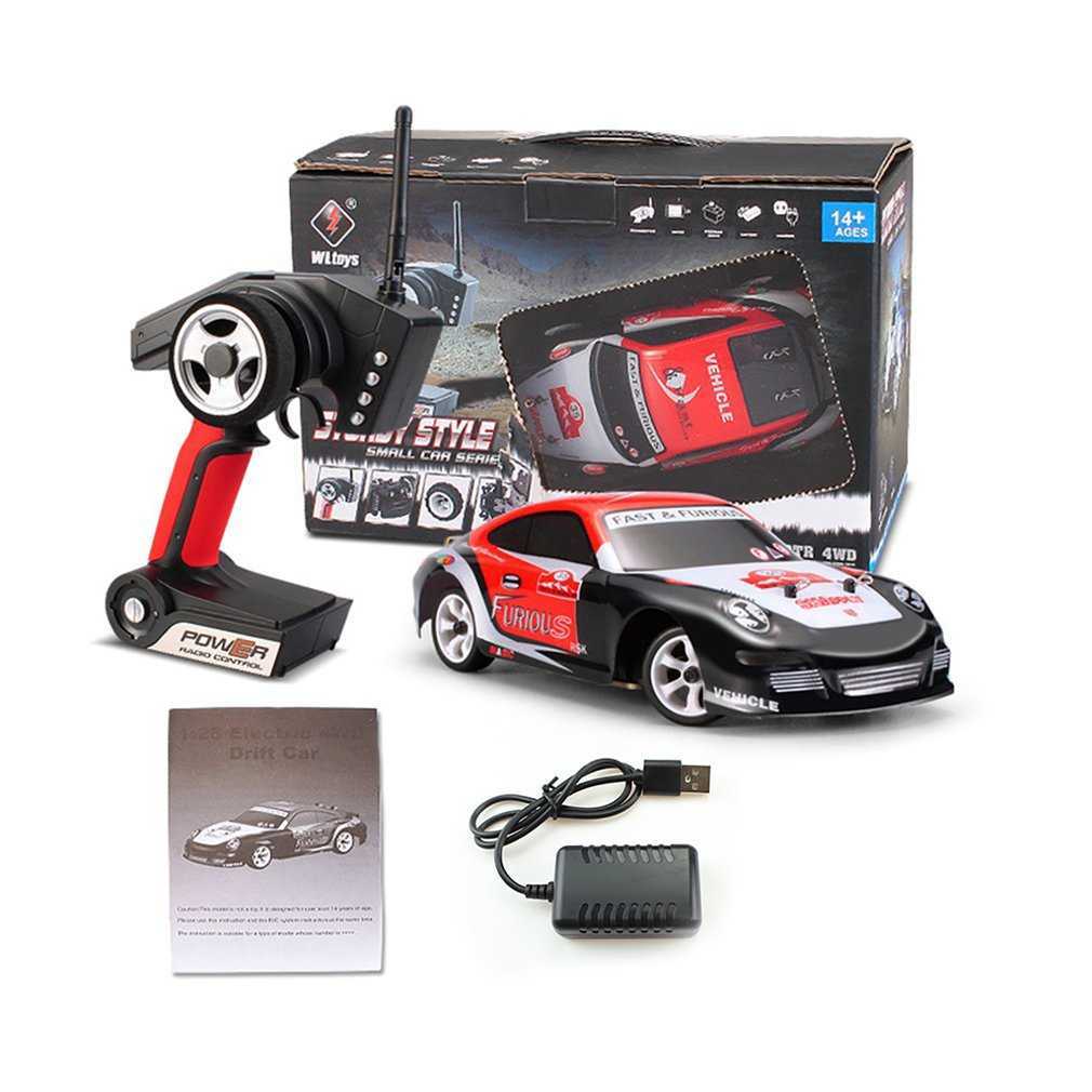WLtoys K969 K989 1/28 2.4G 4WD 30Km/h High Speed RC Car Toy 4 Channels 130 Brushed Motor Electric Remote Control Racing Car Toy Q0726
WLtoys K969 K989 1/28 2.4G 4WD 30Km/h High Speed RC Car Toy 4 Channels 130 Brushed Motor Electric Remote Control Racing Car Toy Q0726