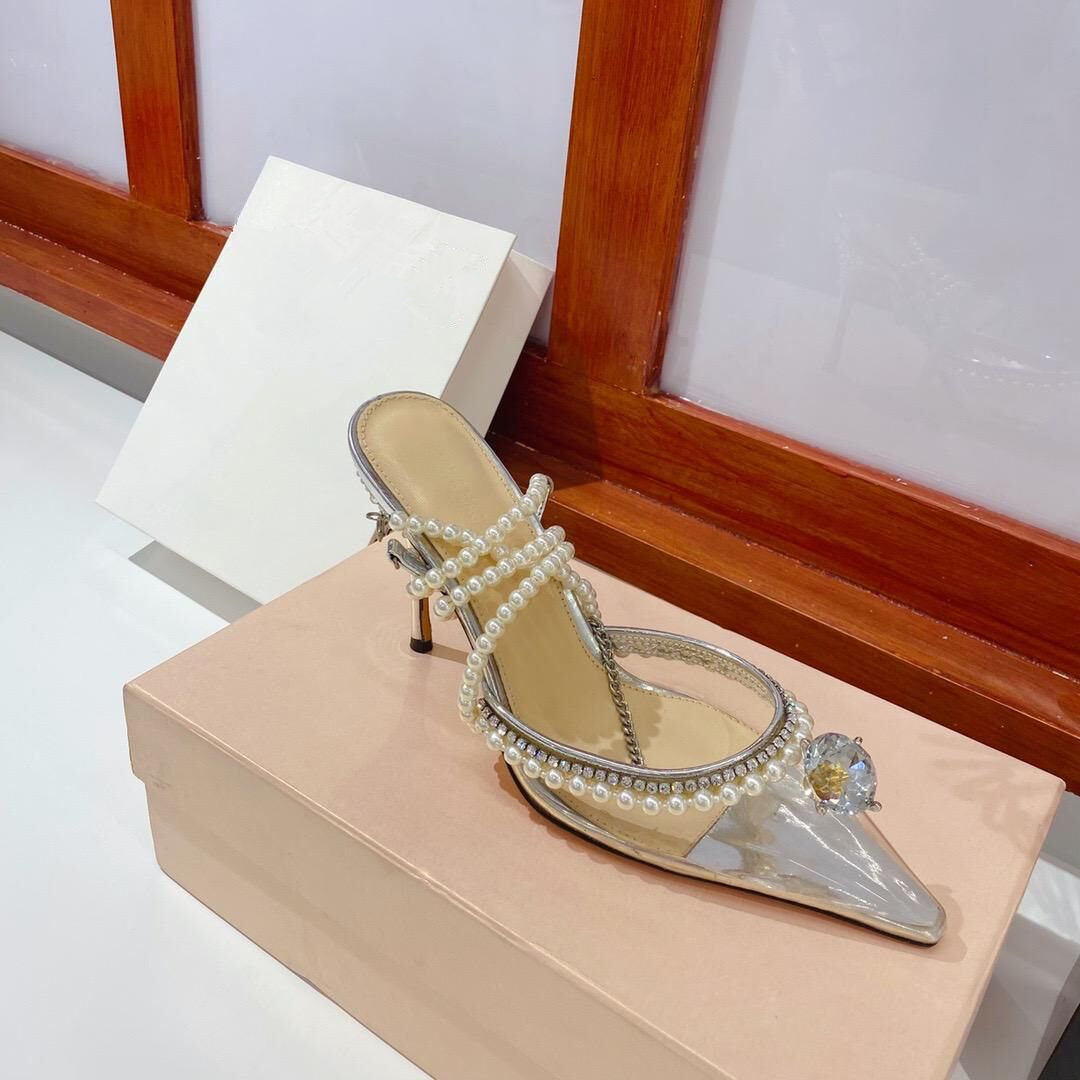 Summer Sexy Lady Fashion Women Shoes Pvc Clear Pearls Strappy Pointy Toe Stiletto Stripper High Heels Slingback Zapatos Mujer Prom Evening Pumps
Summer Sexy Lady Fashion Women Shoes Pvc Clear Pearls Strappy Pointy Toe Stiletto Stripper High Heels Slingback Zapatos Mujer Prom Evening Pumps