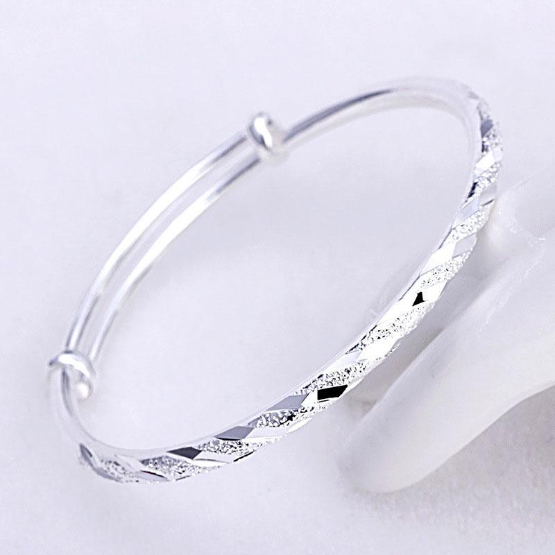 Bangle Creative Simple For Women Silver Color Adjustable & Party Jewelry 2022 Fashion Accessories
Bangle Creative Simple For Women Silver Color Adjustable & Party Jewelry 2022 Fashion Accessories