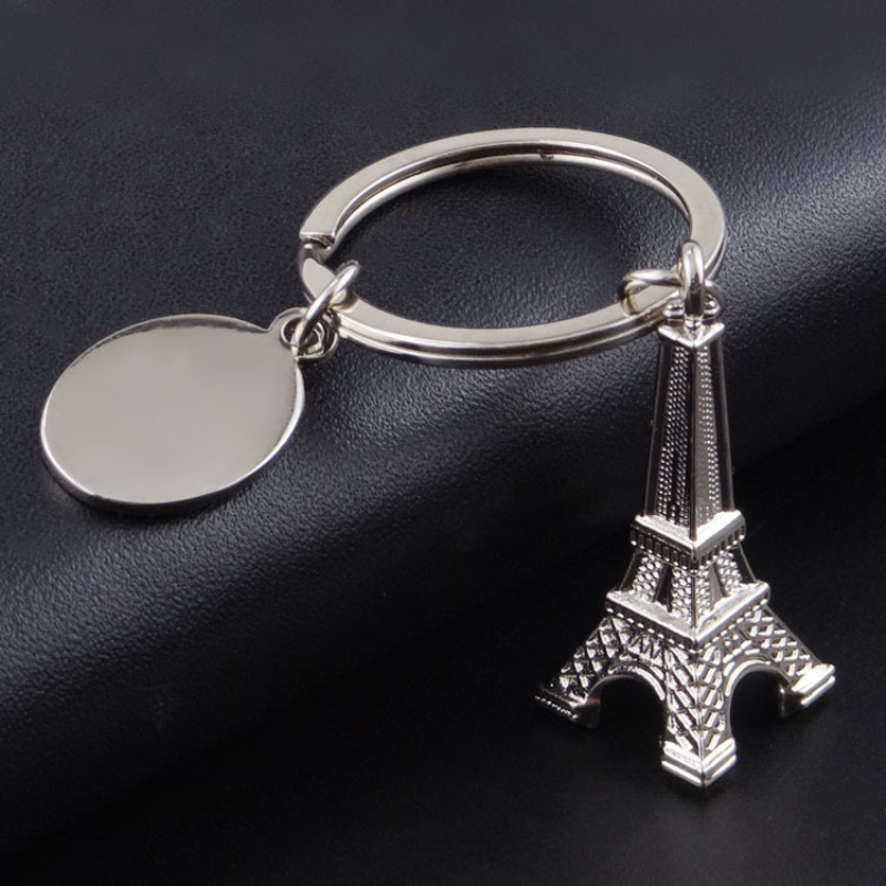 Business Promotion Gift Travel Souvenirs Silver Eiffel Tower KeyChain
Business Promotion Gift Travel Souvenirs Silver Eiffel Tower KeyChain