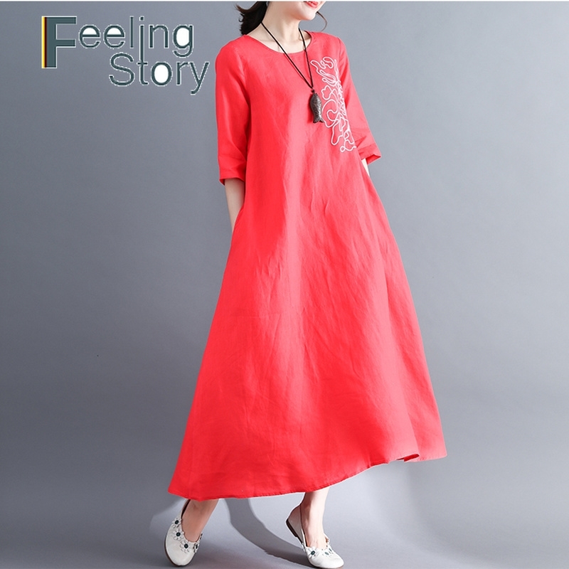 Summer Cotton Linen Dress Women es Pink Embroidery Red Lace Print Elegant Party es Short Sleeve 210603, Yellow
Summer Cotton Linen Dress Women es Pink Embroidery Red Lace Print Elegant Party es Short Sleeve 210603, Yellow