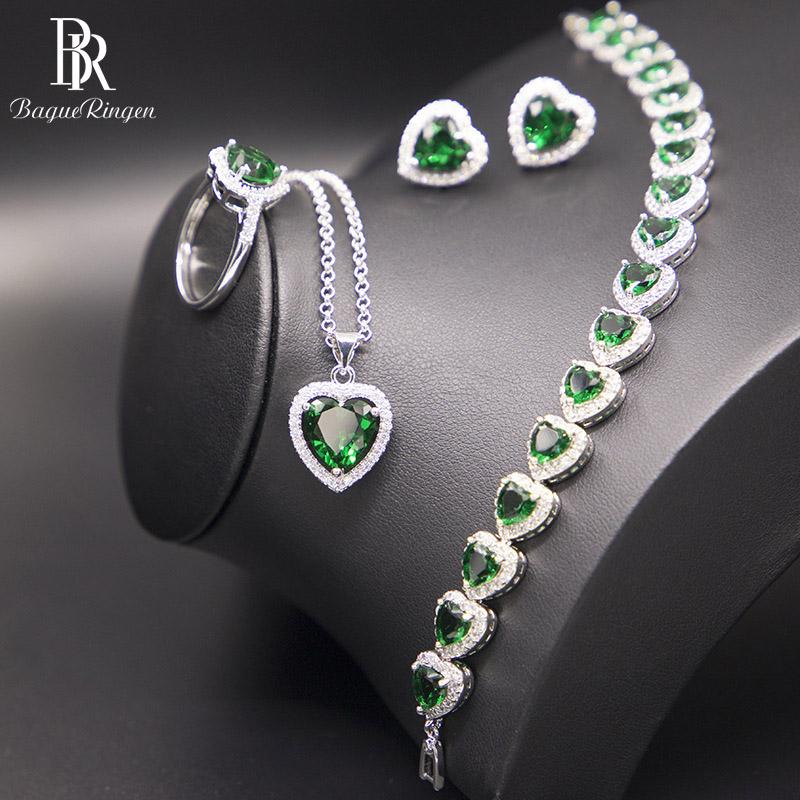 Bague Ringen Elegant Silver 925 Jewelry Set For Women Heart Shaped Emerald Trendy Evening Dress Accessories Party Gift Wholesale Bracelet, E, Black
Bague Ringen Elegant Silver 925 Jewelry Set For Women Heart Shaped Emerald Trendy Evening Dress Accessories Party Gift Wholesale Bracelet, E, Black