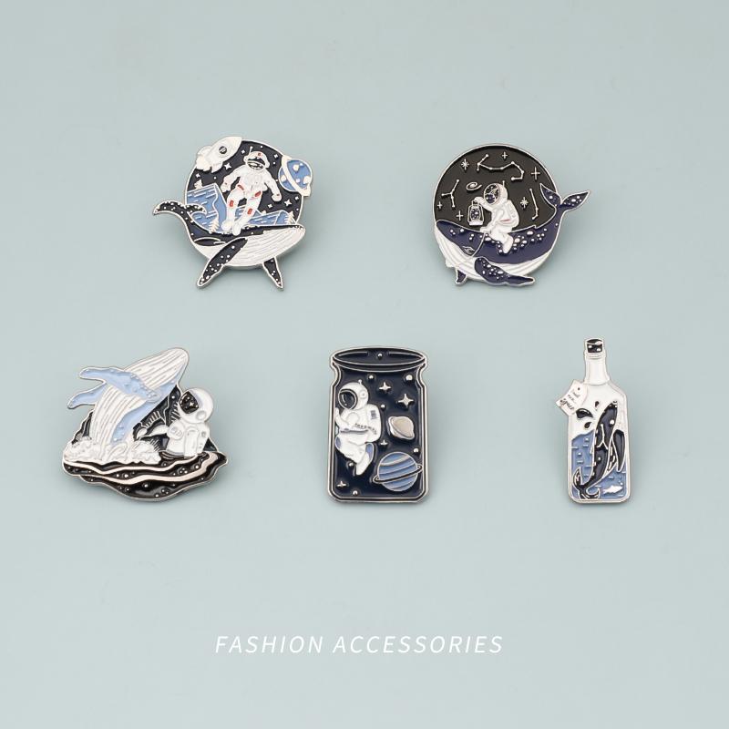 Pins, Brooches Spaceman Brooch Badge Cartoon Pin Collar Decoration Enamel Metal Lapel Universe Pins Badges Accessories
Pins, Brooches Spaceman Brooch Badge Cartoon Pin Collar Decoration Enamel Metal Lapel Universe Pins Badges Accessories