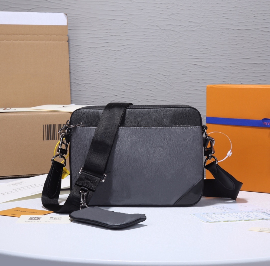 Women men Messenger bag Pochette Trio crossbody bags Top quality Portable Shoulder Handbag Man Handbags Sac Totes Designers
Women men Messenger bag Pochette Trio crossbody bags Top quality Portable Shoulder Handbag Man Handbags Sac Totes Designers