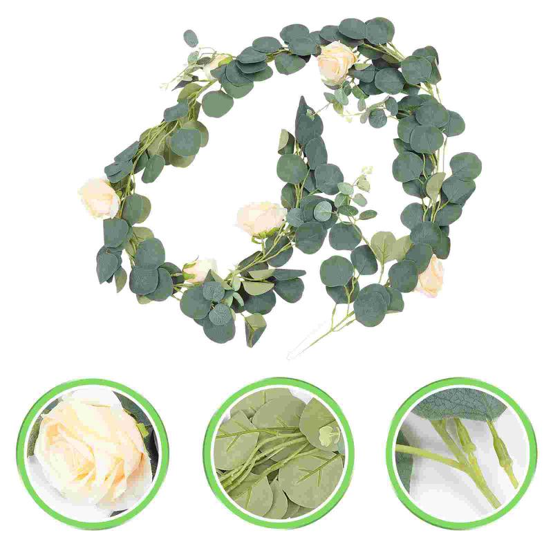 decorative flowers & wreaths 1pc artificial eucalyptus vine hanging flower plant rattan decors
decorative flowers & wreaths 1pc artificial eucalyptus vine hanging flower plant rattan decors