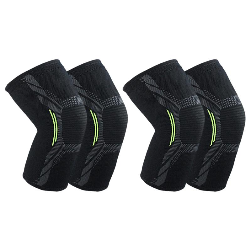 Elbow & Knee Pads 2X Breathable Basketball Football Sports Kneepad High Elastic Volleyball Brace Training Support XL, Black;gray
Elbow & Knee Pads 2X Breathable Basketball Football Sports Kneepad High Elastic Volleyball Brace Training Support XL, Black;gray