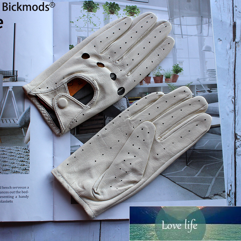 Fashion Leather Driving Driver Gloves Women's Thin Unlined Perforated Breathable Summer Color Sheepskin Full Finger Gloves Factory price expert design Quality
Fashion Leather Driving Driver Gloves Women's Thin Unlined Perforated Breathable Summer Color Sheepskin Full Finger Gloves Factory price expert design Quality