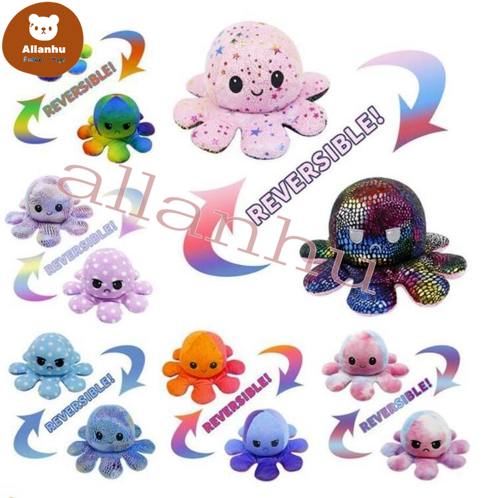 DHL Fast Delivery Hot Reversible Flip Octopus Stuffed Dolls Soft Double-sided Expression Plush Toy Baby Kids Gift Doll New Year Christmas Gi
DHL Fast Delivery Hot Reversible Flip Octopus Stuffed Dolls Soft Double-sided Expression Plush Toy Baby Kids Gift Doll New Year Christmas Gi