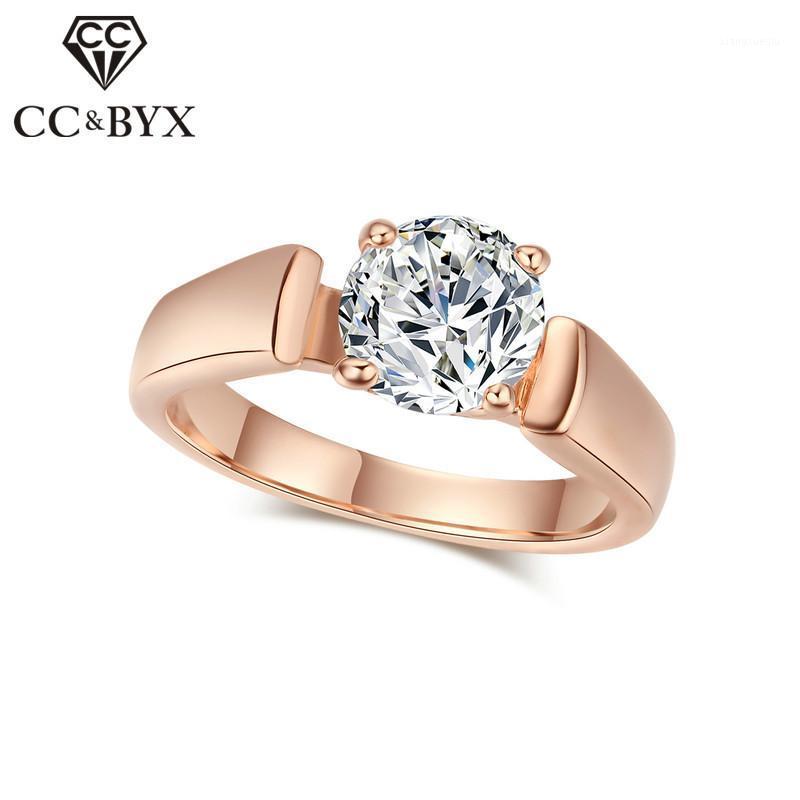 Cluster Rings Jewelry Fashion For Women Rose Gold Color Ring Bridal Wedding Accessories Engagement Luxury Bijoux 1022, Golden;silver
Cluster Rings Jewelry Fashion For Women Rose Gold Color Ring Bridal Wedding Accessories Engagement Luxury Bijoux 1022, Golden;silver