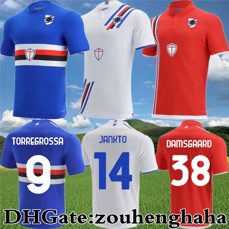 UC Sampdoria Soccer Jerseys 2021 22 DAMSGAARD JANKTO TORREGROSSA home away Third maillots de foot GABBIADINI THORSBY COLLEY AUGELLO BERESZYNSKI Football shirt Kit, Away +patch
UC Sampdoria Soccer Jerseys 2021 22 DAMSGAARD JANKTO TORREGROSSA home away Third maillots de foot GABBIADINI THORSBY COLLEY AUGELLO BERESZYNSKI Football shirt Kit, Away +patch