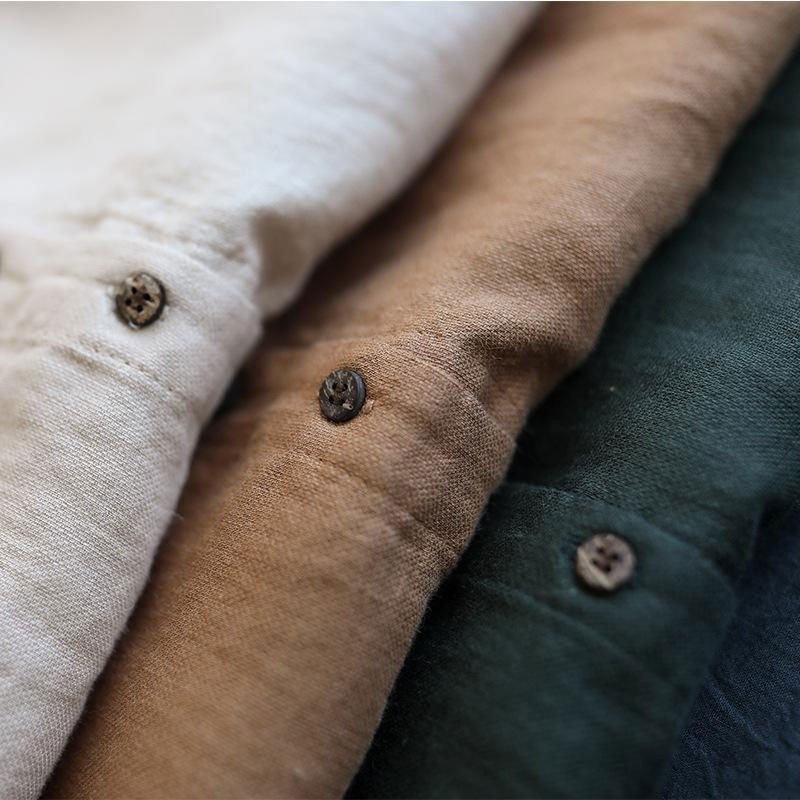 Spring Autumn Arts Style Women Long Sleeve Cotton Linen Short Coats Single Breasted Loose Casual Hooded Jackets M285 210512