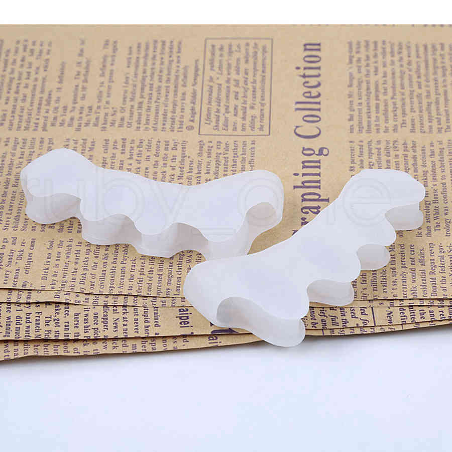 Silicone Bunion Corrector Toe Separators Straightener Silicone Foot Care Bunion Protector Foot Care Tool Pro Massager