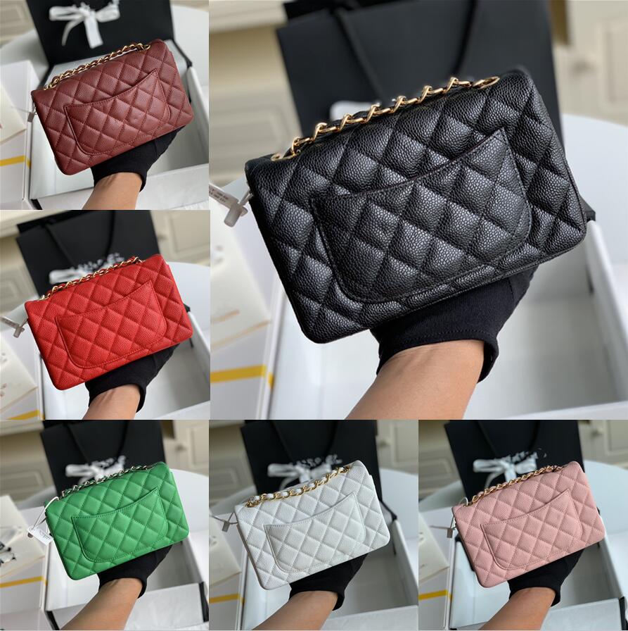 Luxury Designer Brand Caviar Cowhide Bag Top-quality Classic Fashion Lady Women Original Genuine Leather Lingge Flap Woc Shoulder Messenger Chain Bags, C-2
Luxury Designer Brand Caviar Cowhide Bag Top-quality Classic Fashion Lady Women Original Genuine Leather Lingge Flap Woc Shoulder Messenger Chain Bags, C-2