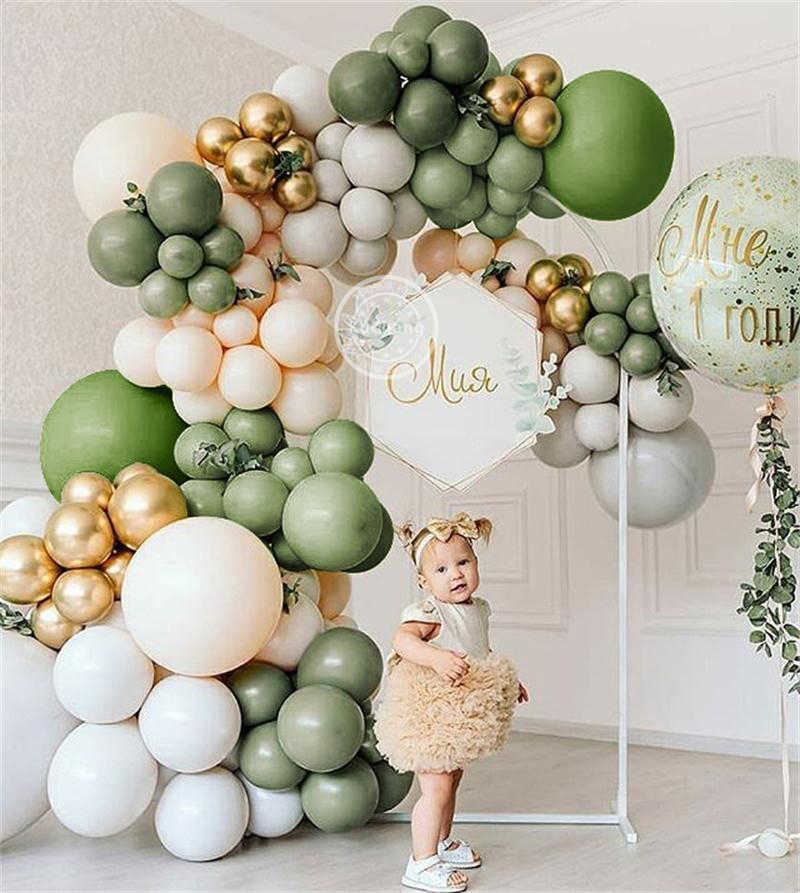 136pcs Avocado Green Balloon Garland Arch Kit Retro Color Balloon Set Wedding Birthday Party Decorations Baby Shower Helium X0715
136pcs Avocado Green Balloon Garland Arch Kit Retro Color Balloon Set Wedding Birthday Party Decorations Baby Shower Helium X0715