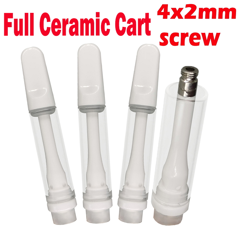 1ML Full Ceramic Vape Cartridges Screw Atomizers Thick Oil Sauce D8 Carts Kits 510 Thread Battery Disposables Vapes Pod Device Filling Machi
1ML Full Ceramic Vape Cartridges Screw Atomizers Thick Oil Sauce D8 Carts Kits 510 Thread Battery Disposables Vapes Pod Device Filling Machi
