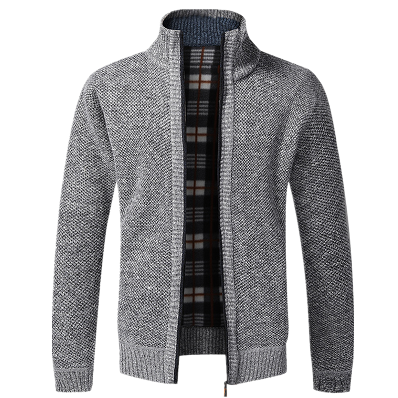 Autumn Winter Men's Jacket Slim Fit Stand Collar Zipper Solid Cotton Thick Warm, Coffee
Autumn Winter Men's Jacket Slim Fit Stand Collar Zipper Solid Cotton Thick Warm, Coffee