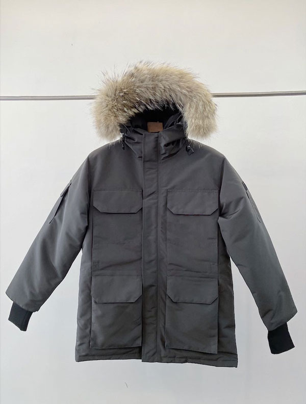 2021 Canada White duck down Winter Warm Parka Windbreaker Outerwear Jackets tops Jacket Men big real wolf Fur Hooded Multicolor Coats, Black
2021 Canada White duck down Winter Warm Parka Windbreaker Outerwear Jackets tops Jacket Men big real wolf Fur Hooded Multicolor Coats, Black