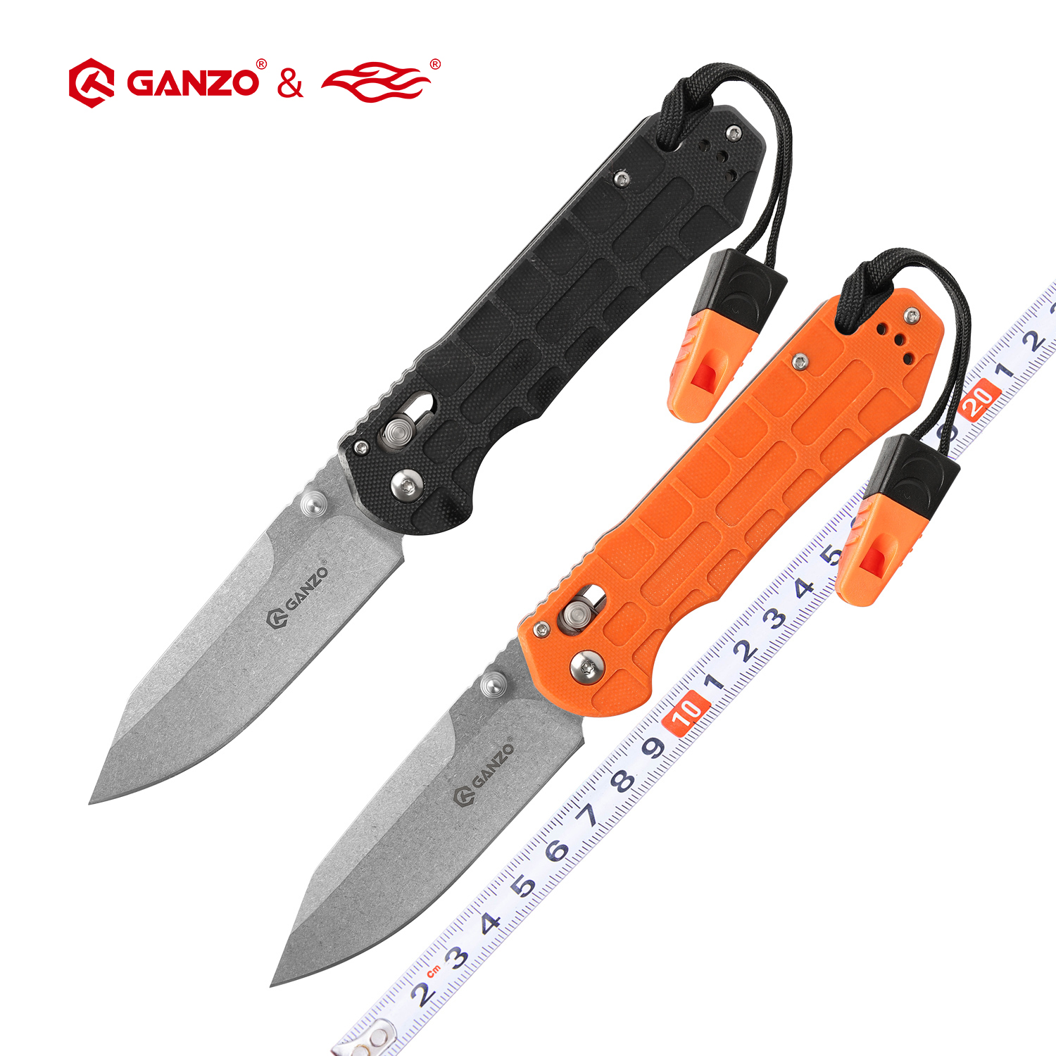 

Firebird Ganzo G7452P-WS 58-60HRC 440C blade G10 handle folding knife outdoor tactical camping EDC tool Hunting Pocket Knife