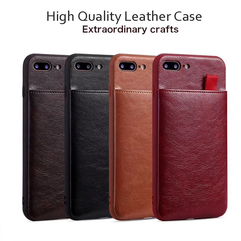 Card Wallet Leather Case for iPhone 12 11 XS Max XS XR Classic Card Slot Pull Pouch Cover for iPhone X 7 8 6 Plus Silicone Frame
Card Wallet Leather Case for iPhone 12 11 XS Max XS XR Classic Card Slot Pull Pouch Cover for iPhone X 7 8 6 Plus Silicone Frame