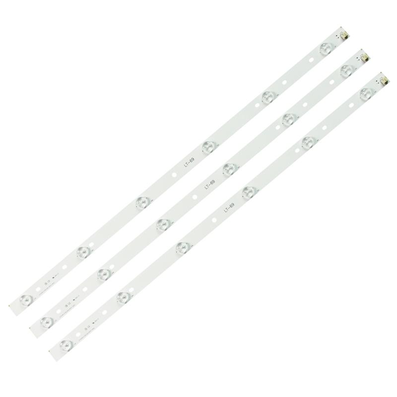 Kit) 3pcs 6LEDs 627mm LED Backlight Strip For Toshiba 32"TV SVT320AF5 32P1300 32P1400 32P1400VT 32P2400 32P2400VT 32P1400ZE Remote Control C
Kit) 3pcs 6LEDs 627mm LED Backlight Strip For Toshiba 32"TV SVT320AF5 32P1300 32P1400 32P1400VT 32P2400 32P2400VT 32P1400ZE Remote Control C