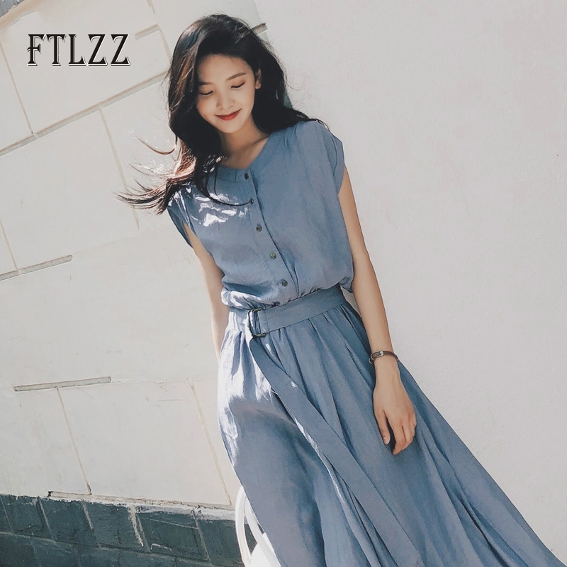 Summer Chiffon Maxi Dresses For Women Slim With Belt Plus Size Yellow Ladies Elegant V Neck Casual Blouse Long 210602, Blue
Summer Chiffon Maxi Dresses For Women Slim With Belt Plus Size Yellow Ladies Elegant V Neck Casual Blouse Long 210602, Blue