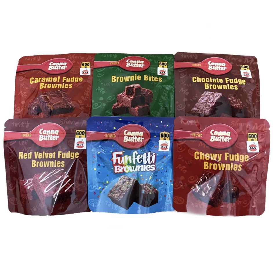 infused Brownies canna butter edibles packaging bags 600mg cake empty chewy funfetti fudge snacks caramel bites red velvet
infused Brownies canna butter edibles packaging bags 600mg cake empty chewy funfetti fudge snacks caramel bites red velvet