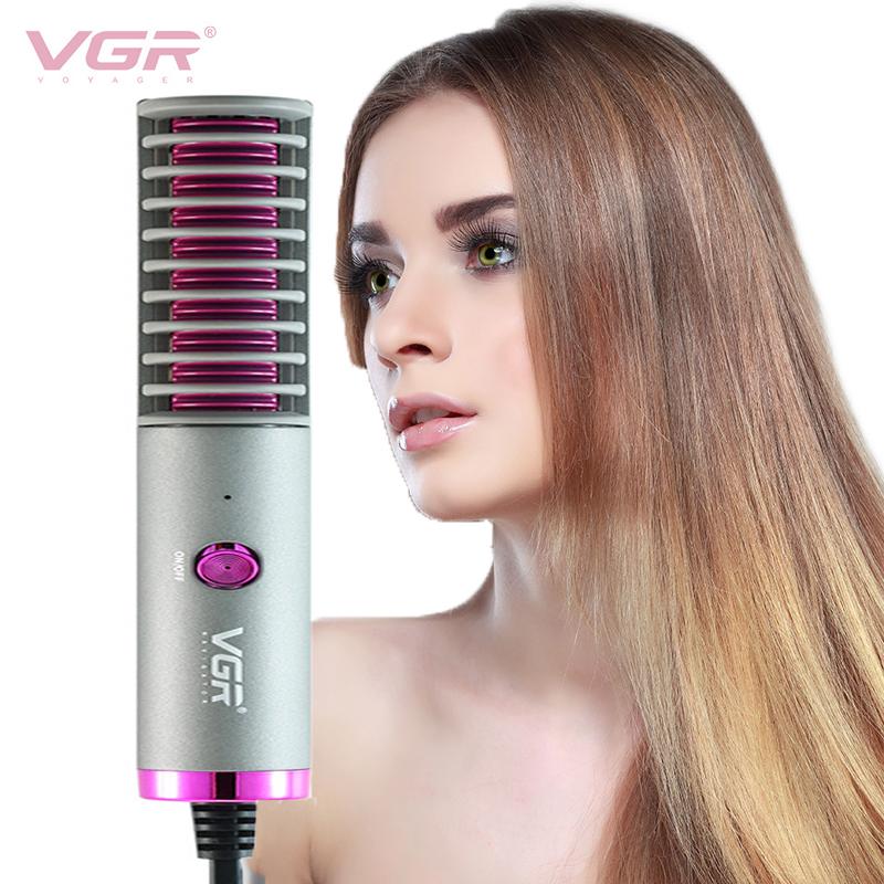 Electric Hair Brushes VGR Air Styler Comb One Step Mini Dryer And Volumizer Straightener Curler Blow Hairdryer Tools V-576
Electric Hair Brushes VGR Air Styler Comb One Step Mini Dryer And Volumizer Straightener Curler Blow Hairdryer Tools V-576