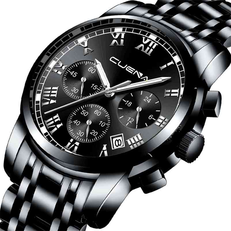 Watches Men Luxury Brand Chronograph Sports Waterproof Full Steel Quartz 's Watch Relogio Masculino 210608, Silver white
Watches Men Luxury Brand Chronograph Sports Waterproof Full Steel Quartz 's Watch Relogio Masculino 210608, Silver white